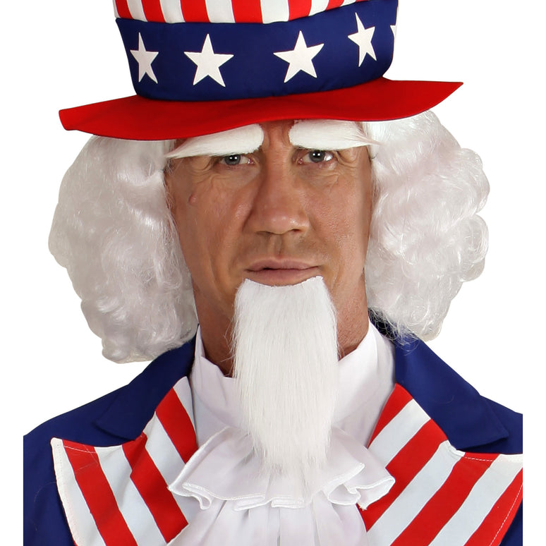 Uncle Sam pruik USA Amerika luxe
