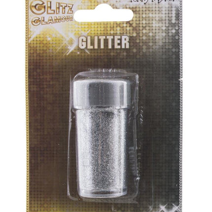 Zilver glitter in tube 16gr