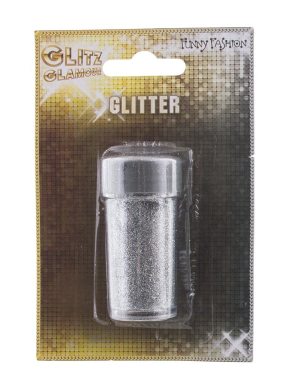 Zilver glitter in tube 16gr