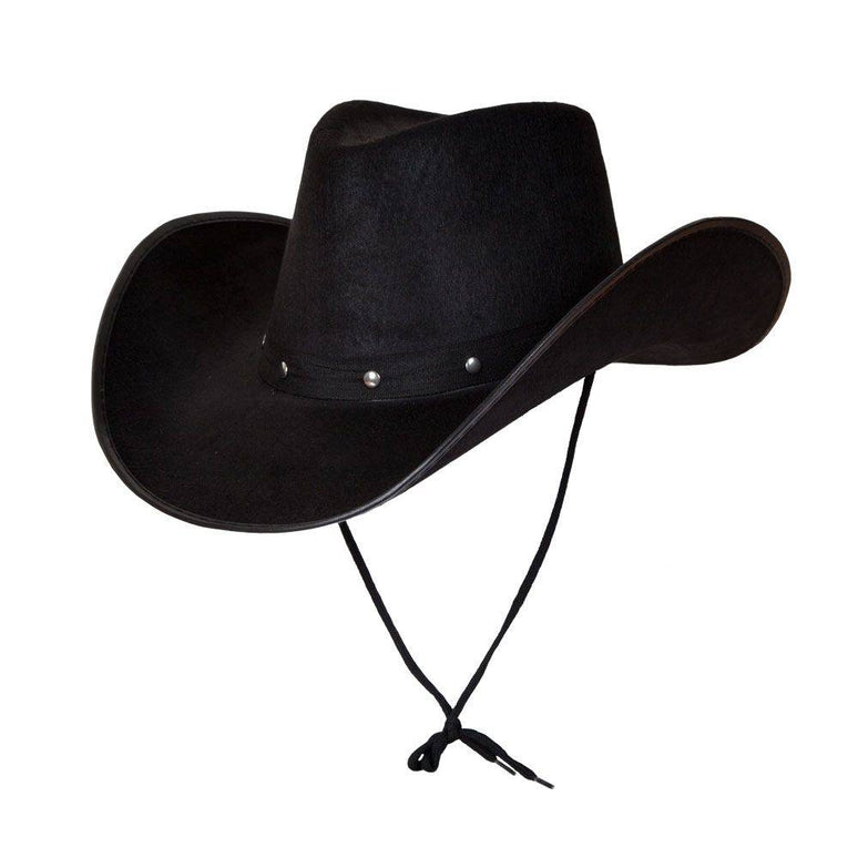Texaanse cowboyhoed zwart