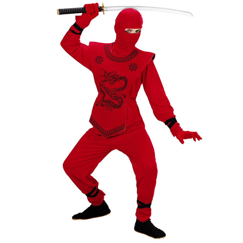 Ninja pak Freek rood