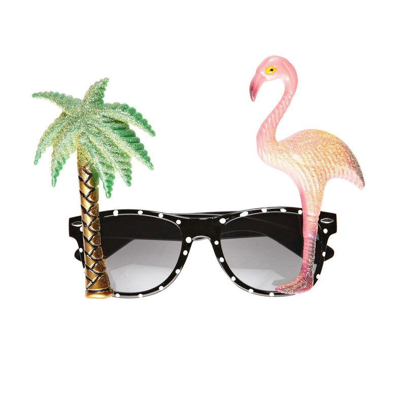 Hawaii bril tropische flamingo