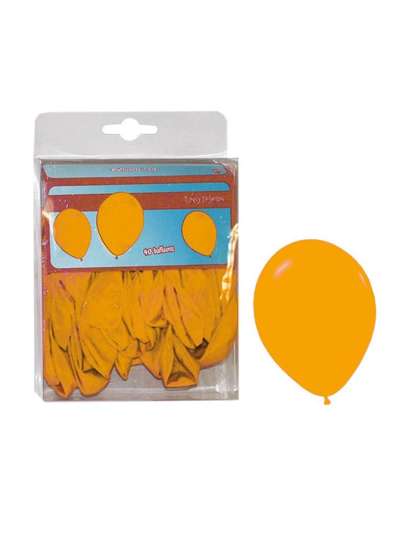Oranje latex ballonnen 40st