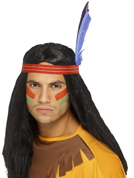 Indianen pruik Native American John