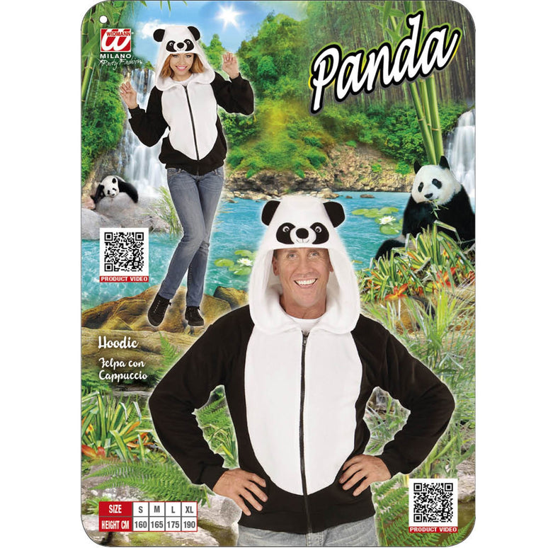 Panda truitjes met ritssluiting