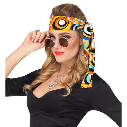 Hippie hoofdband gekleurde bollen