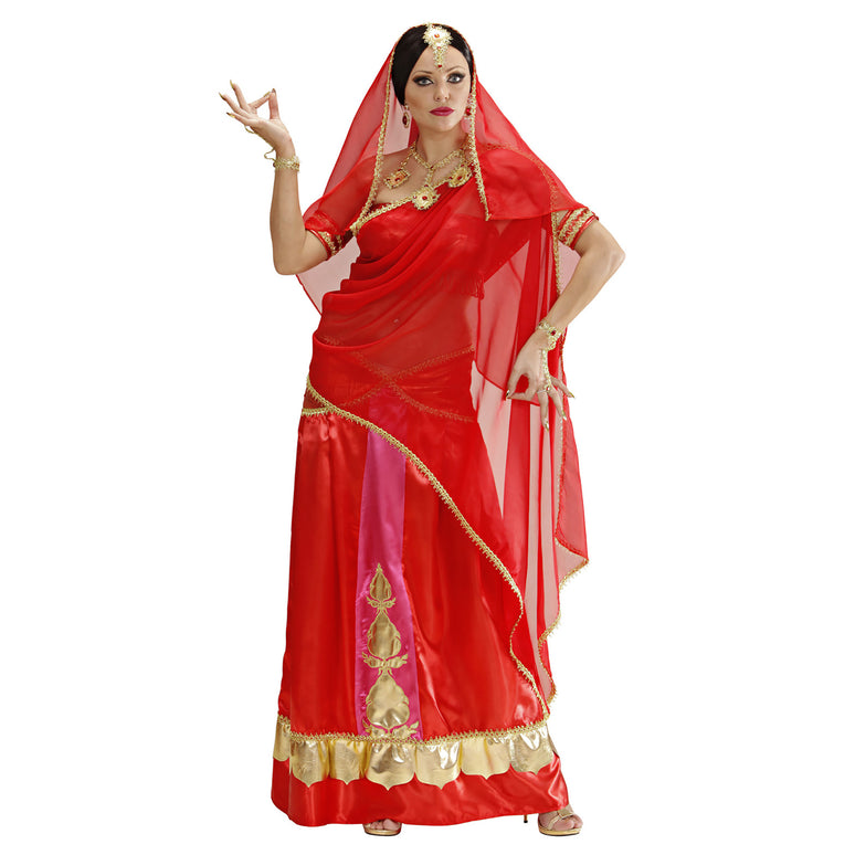 Bollywood pak rood Indische vrouw