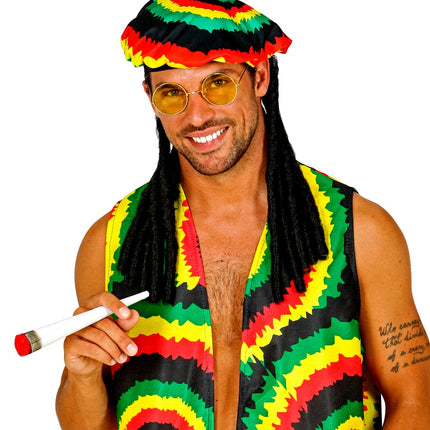Rasta reggae verkleedset