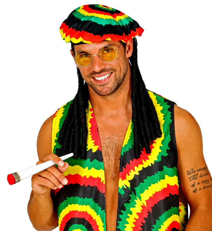 Rasta reggae verkleedset