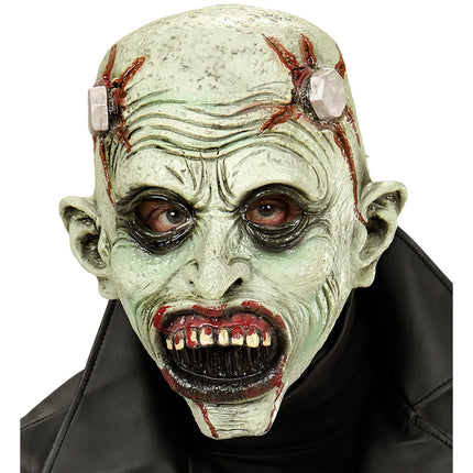 Zombiemasker kind lab onderzoeker