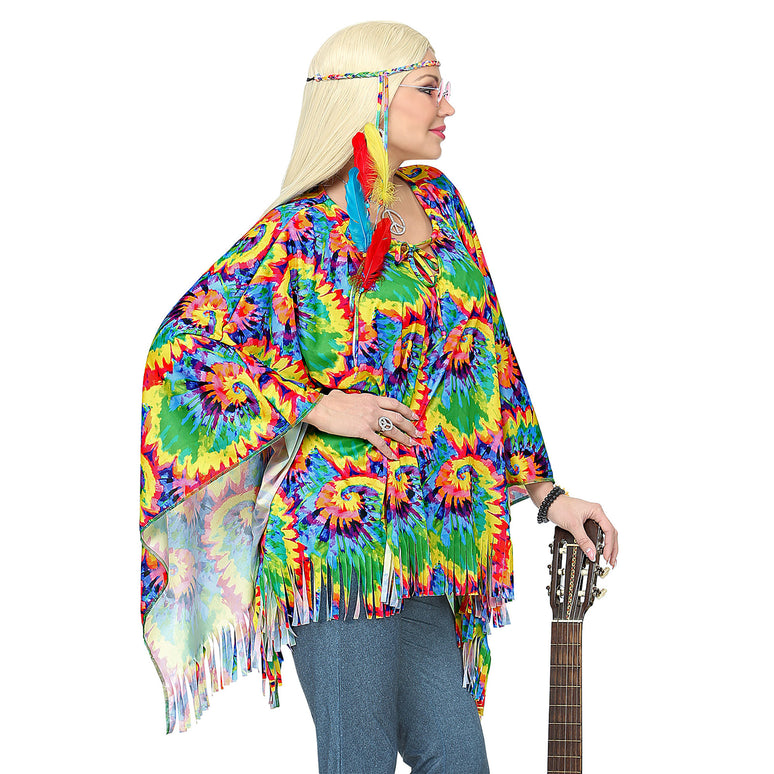 Hippie poncho psychedelisch