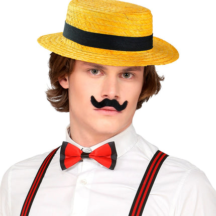 Chevalier hoed Lou Bandy geel