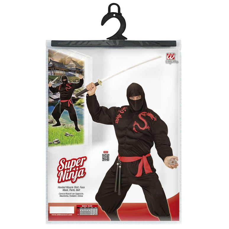 Super Ninja spieren kostuum