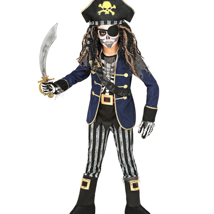 Skelet piraten pak kinderen