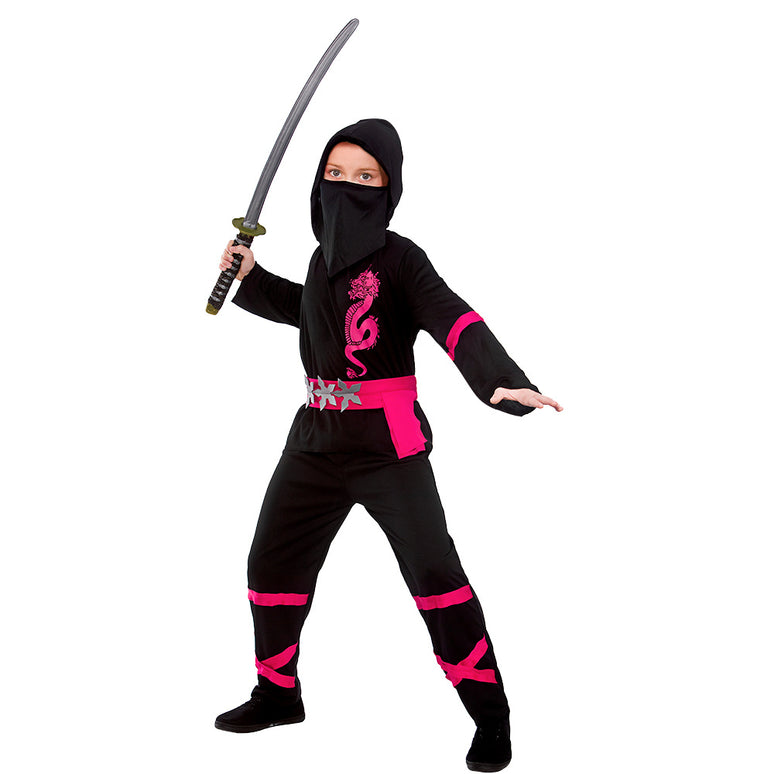 Power Ninja pak zwart/roze