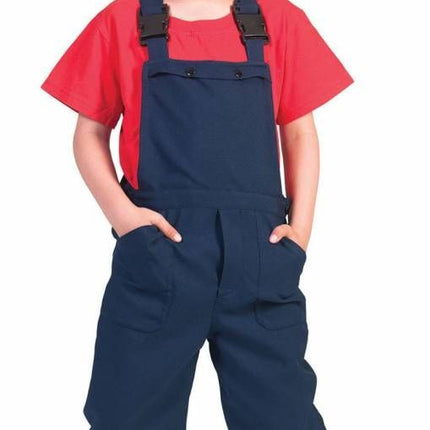 Blauwe overalls voor kinderen