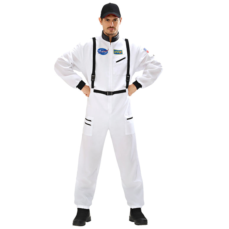 Astronauten kostuum wit