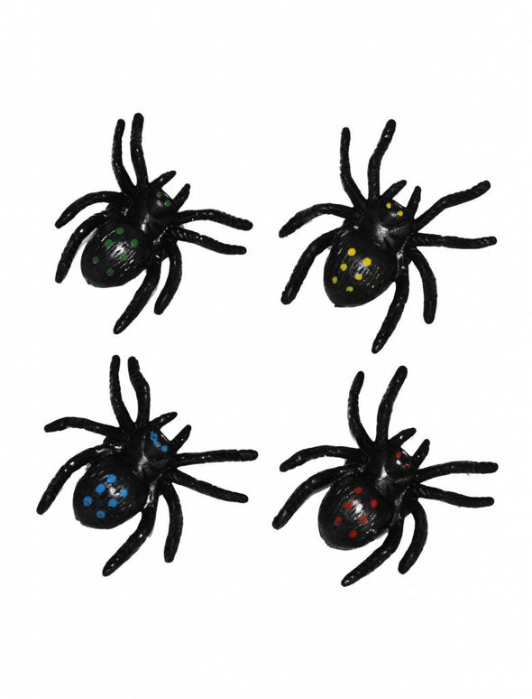 Spinnen set voor Halloween