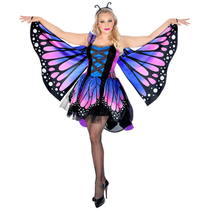 Vlinder kostuum met vleugels