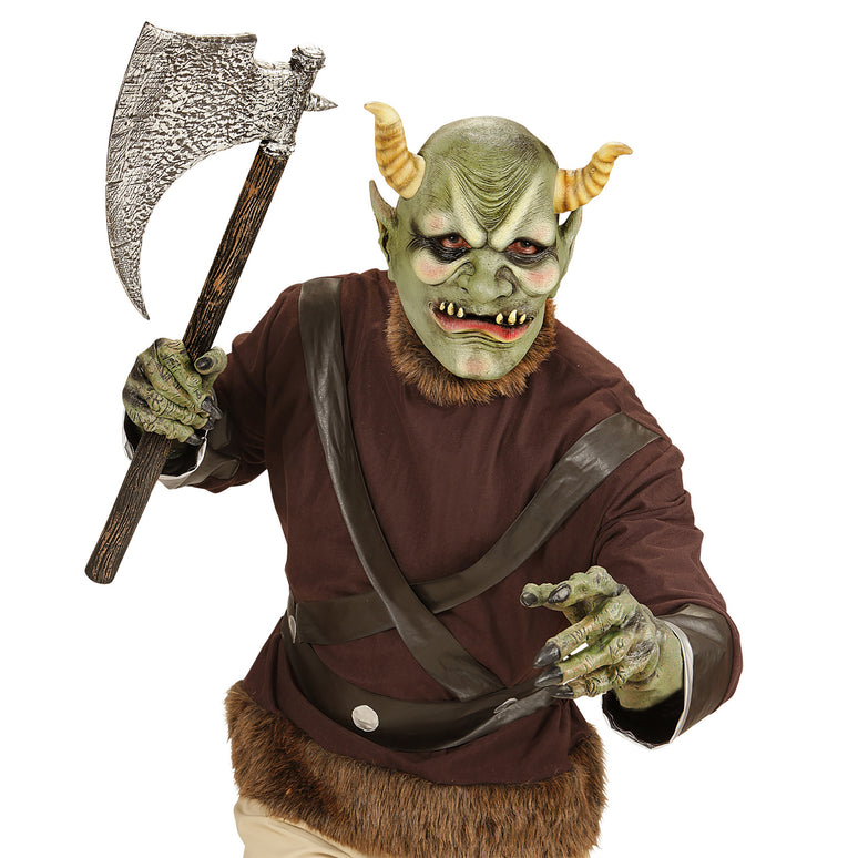 Halloween masker Evil Orc