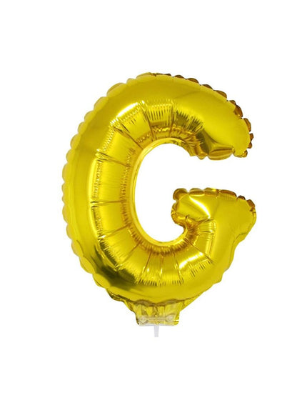 Folie ballon letter G Goud