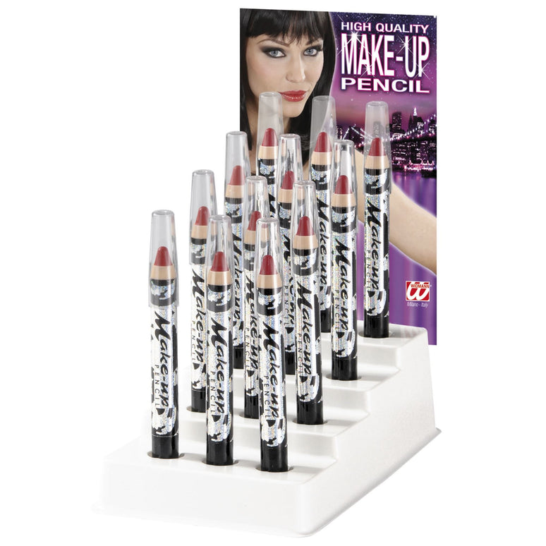 display make-up potlood rood