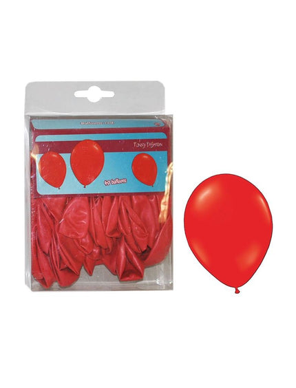 Rode latex ballonnen 40st.