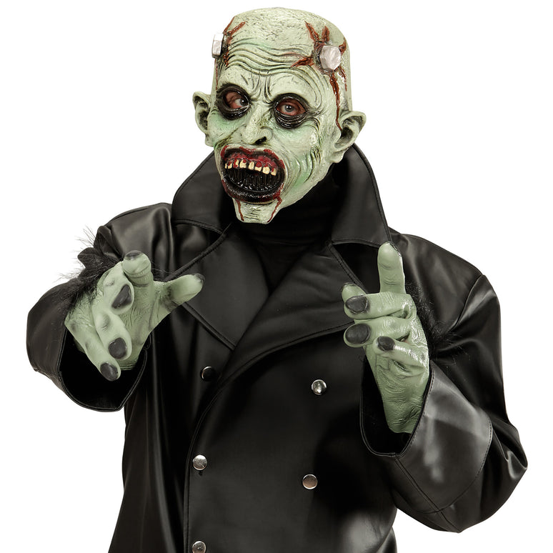 Zombie masker laboratorium onderzoeker