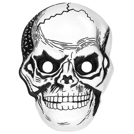 Schedel masker skelet Dex plastic