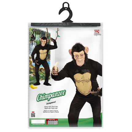 Luxe Chimpansee pakken voor carnaval