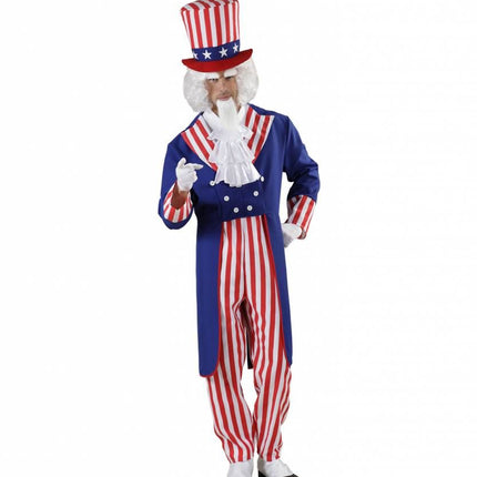Uncle Sam kostuum heren