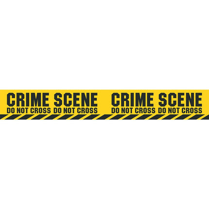 Afzetlint CRIME SCENE 6mtr