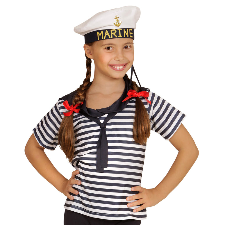 Verkleedset marine voor kinderen