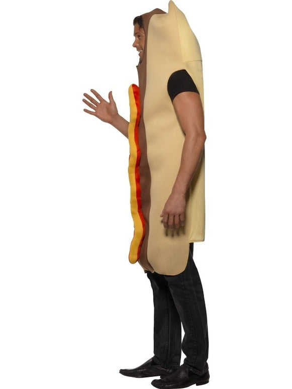 Warm hot dog kostuum Bennie