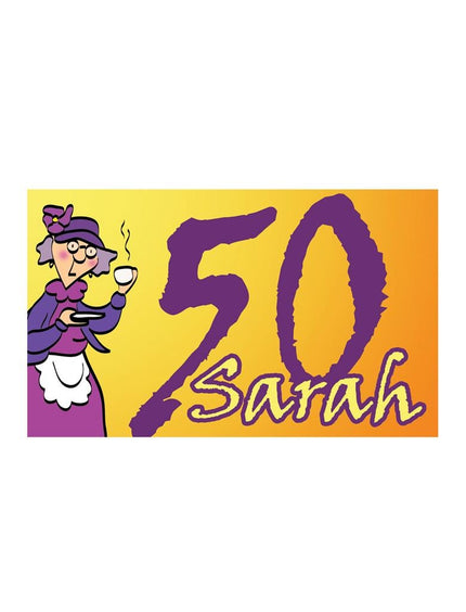Vlag Sarah 50