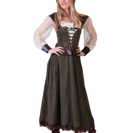 Middeleeuwse dame kostuum Marion