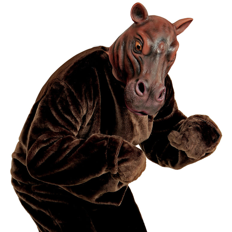 Nijlpaard masker voor party's