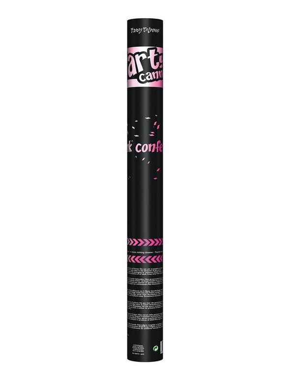 Confetti kanon roze top kwaliteit 60cm