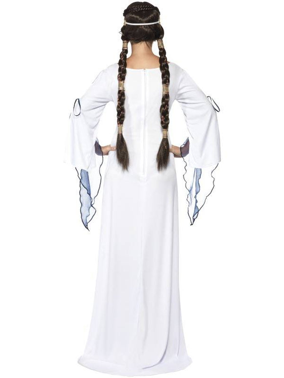 Middeleeuwse jonkvrouw kostuum