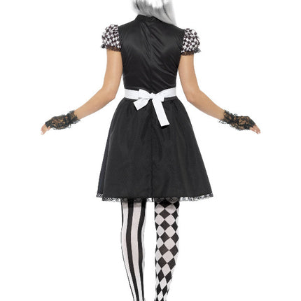 Gothic Alice kostuum zwart wit