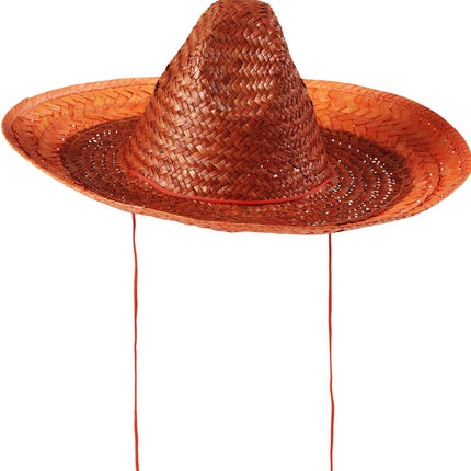 Sombrero oranje Viva Mexico