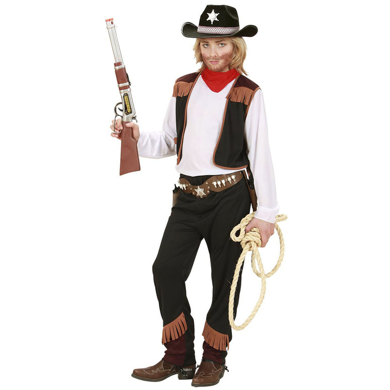 Cowboy kostuum jong en oud
