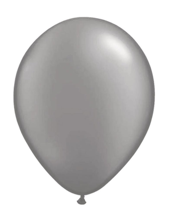 Metallic zilveren ballonnen