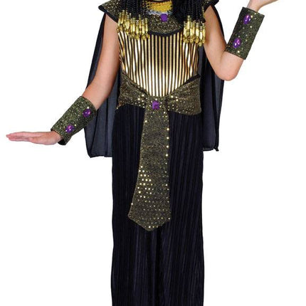 Koningin  Cleopatra jurk voor meiden