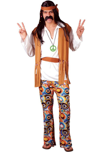 Hippie Woodstock kostuum Albert