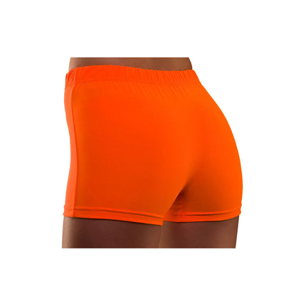 80's Neon oranje hot pants