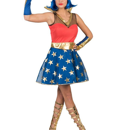 Superwoman jurk voor dames