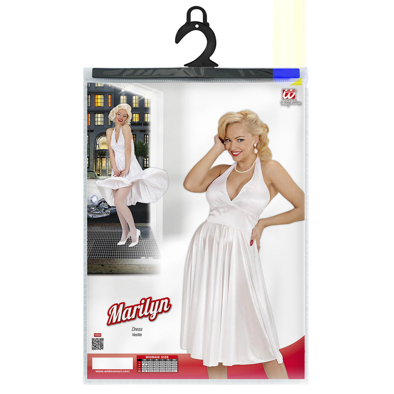 Marilyn Monroe jurk wit