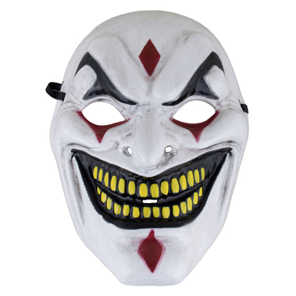 Masker clown met brede mond
