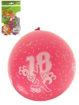 Ballonnen 18 jaar